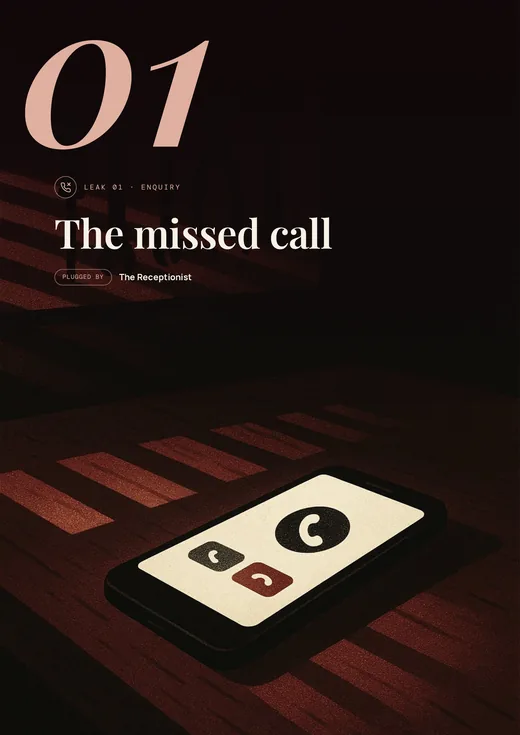 Chapter opener: the missed call